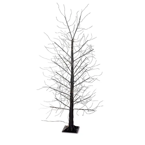 HOME REFLECTIONS MULTI FUNCTION MICRODOT DEW DROP LED TREE - BLACK