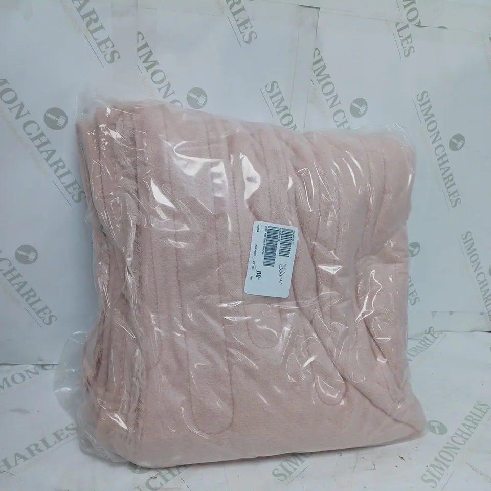 COZEE HOME VELVETSOFT HEATED THROW IN PINK