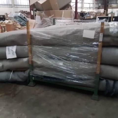 STILLAGE OF APPROXIMATELY 15 QUALITY DESIGNER RUGS