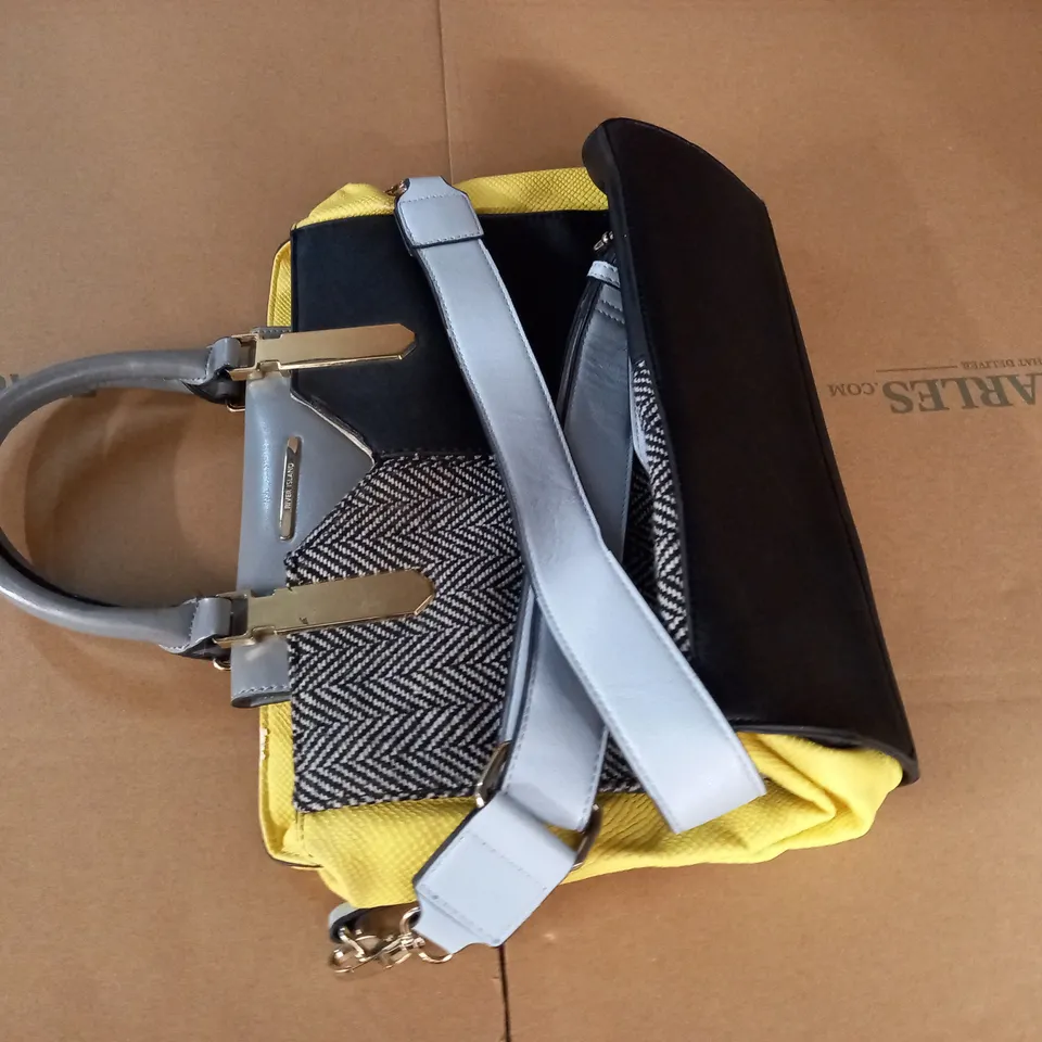 RIVER ISLAND MULTI TEXTURED BAG