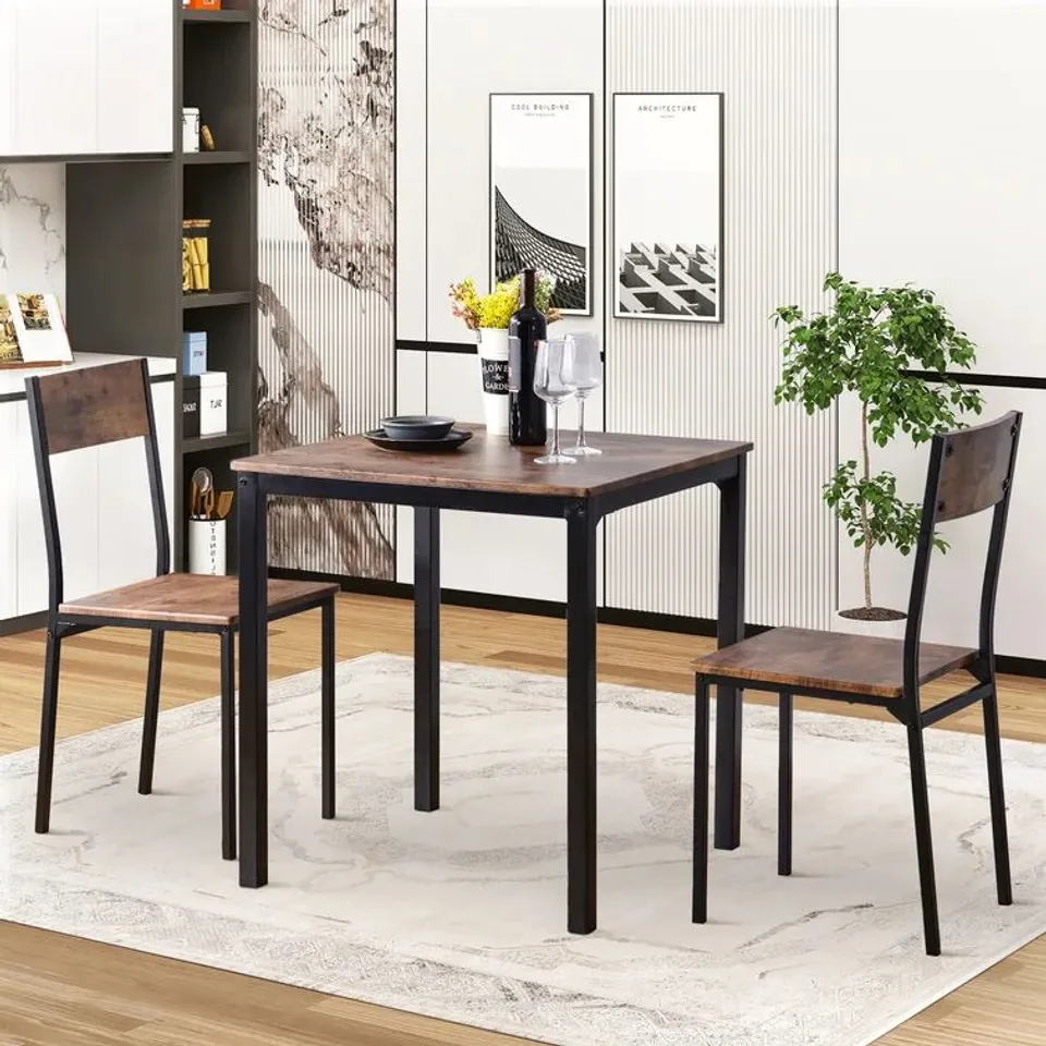 BOXED FREMONT 2-PERSON DINING SET (1 BOX)