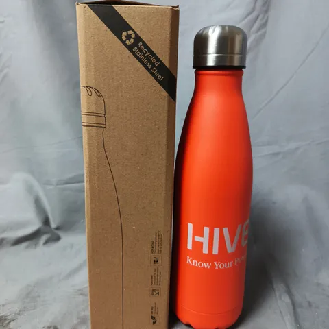 HIVE STAINLESS STEEL WATER BOTTLE – ORANGE