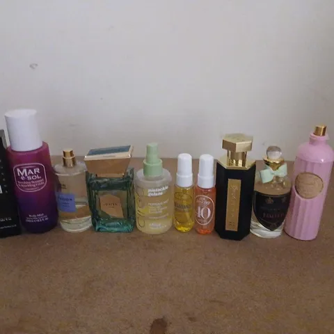 APPROXIMATELY 10 ASSORTED UNBOXED FRAGRANCES