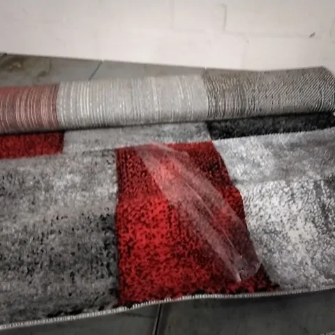 BRAND NEW PACO HOME INFERNO CARPET IN RED - 80X150CM