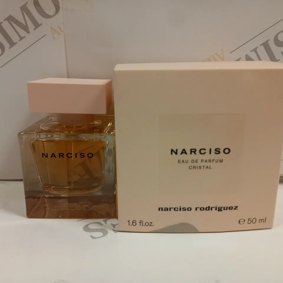BOXED NARCISO RODRIGUEZ CRISTAL EAU DE PARFUM 50ML