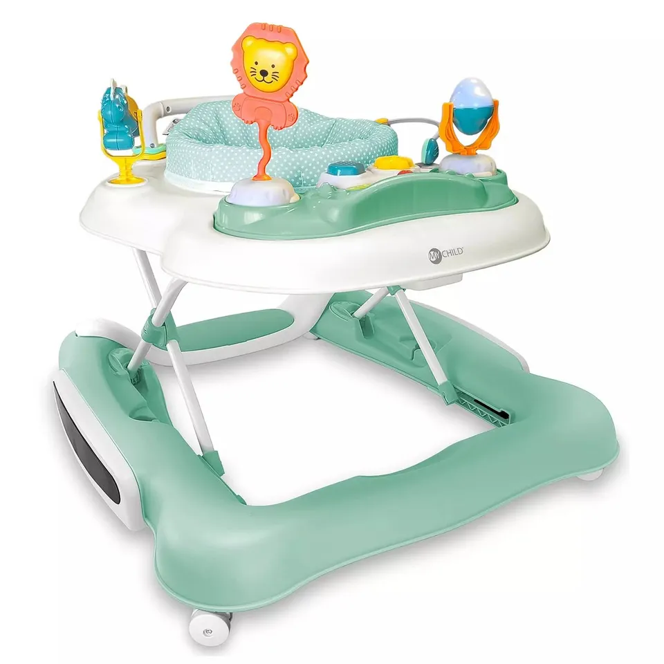 LITTLE EXPLORER ACTIVITY WALKER - SAGE GREEN