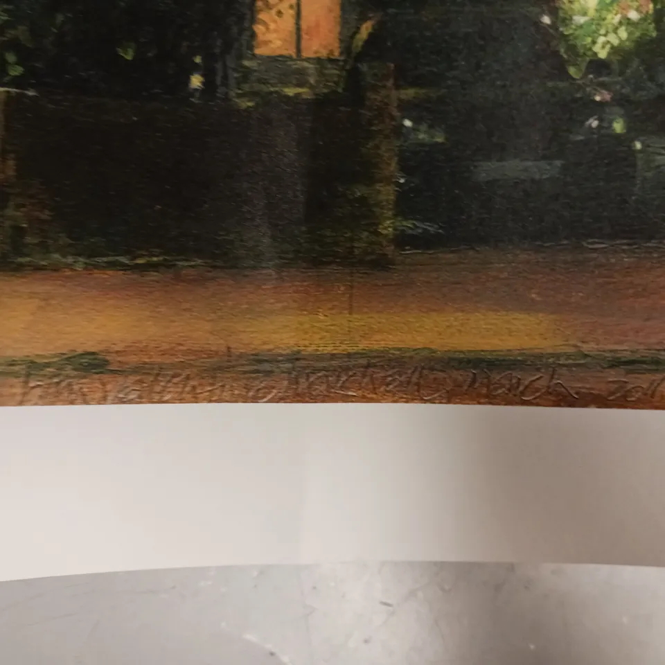 SIGNED AND DATED ART PRINT