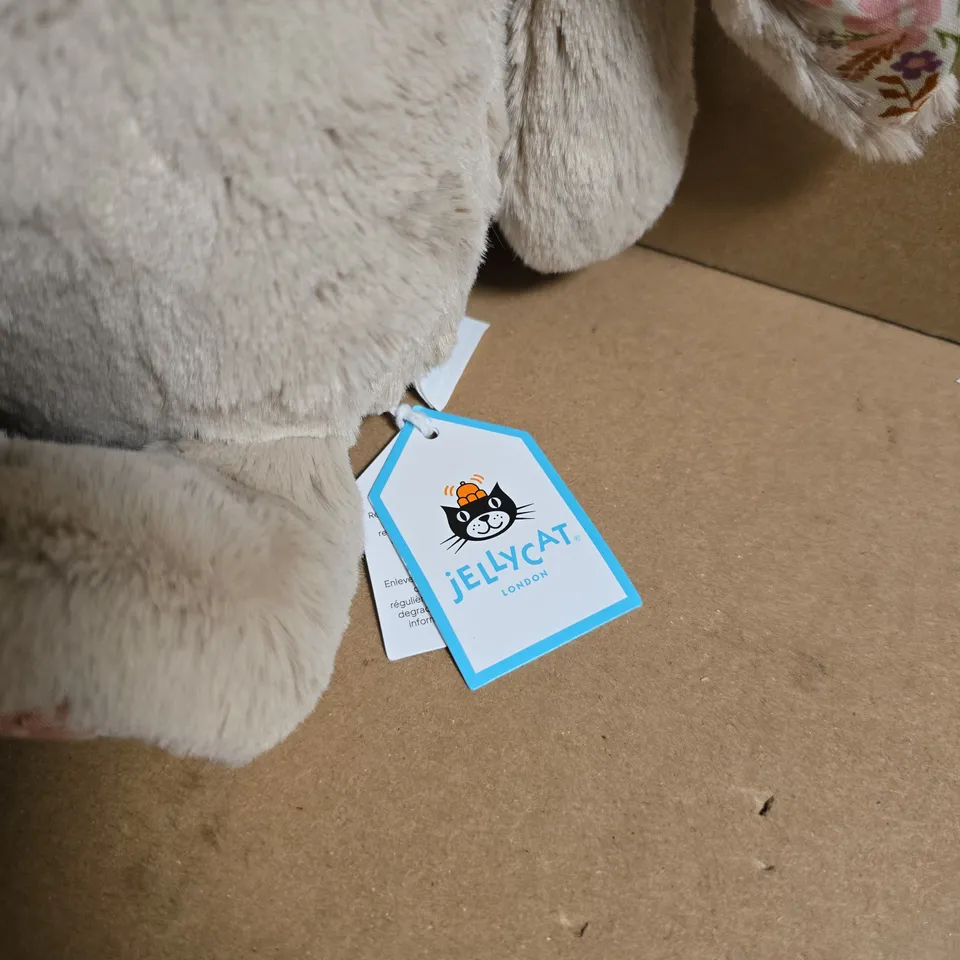 JELLYCAT MY NAME IS  BLOSSOM BEIGE BUNNY 'PETAL'