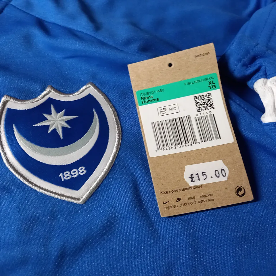 NIKE DRI-FIT FOOTBALL T-SHIRT - XL