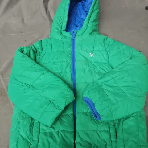 CREW CLOTHING COMPANY REVERSABLE PADDED COAT - SIZE UNSPECIFIED