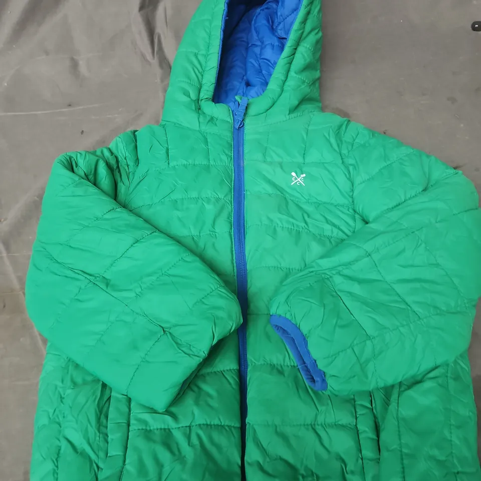 CREW CLOTHING COMPANY REVERSABLE PADDED COAT - SIZE UNSPECIFIED