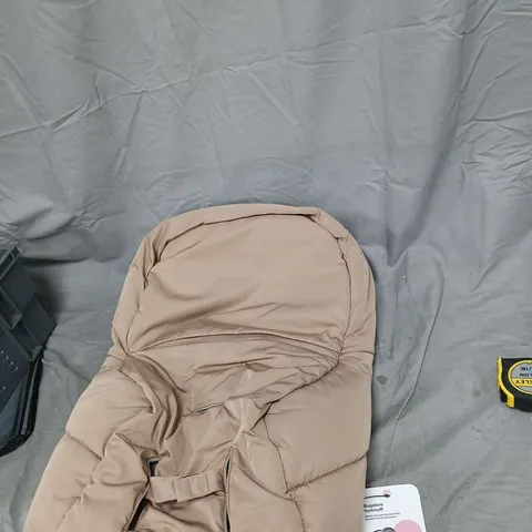 BUGABOO FOOTMUFF - BEIGE (STROLLER ACCESSORY)