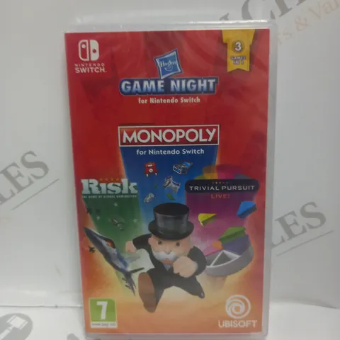 SEALED HASBRO GAME NIGHT FOR NINTENDO SWITCH