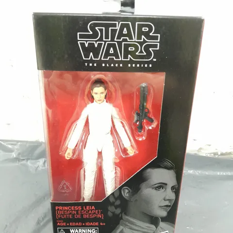 BOXED STAR WARS THE BLACK SERIES PRINCESS LEIA MODEL
