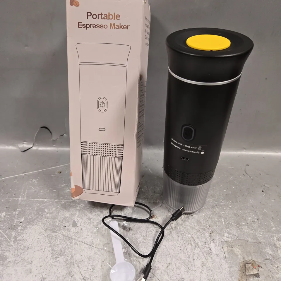BOXED PORTABLE ESPRESSO MAKER 