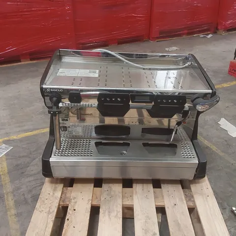 RANCILIO CLASSE 7 2 GROUP COMMERCIAL COFFEE MACHINE WITH ISTEAM