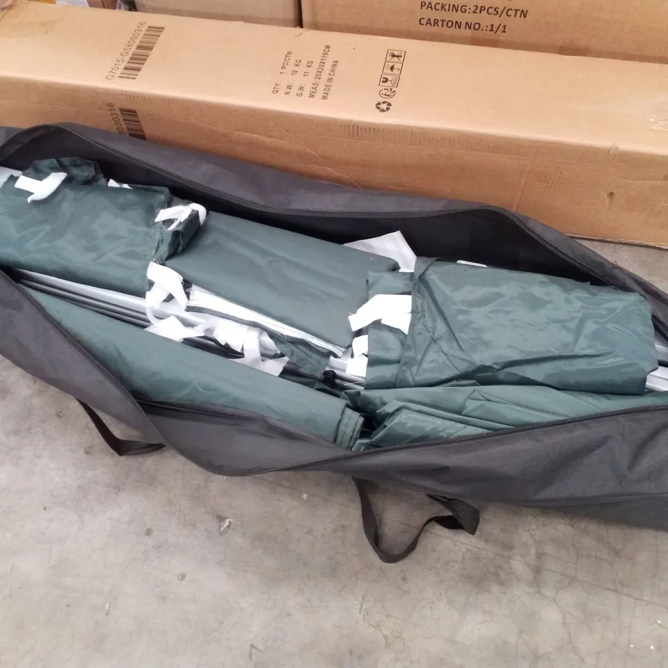 BOXED GAZEBO TENT - GREEN
