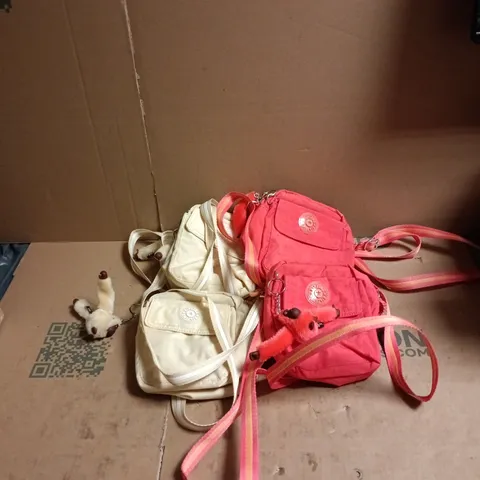 4 X KIPLING FANNI SMALL CROSS BODY BAGS