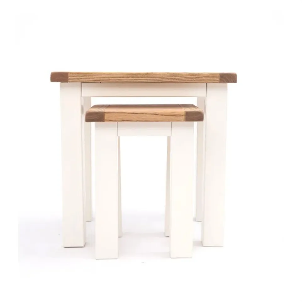 BOXED 2 PIECE NEST OF TABLES