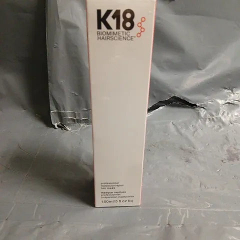 SEALED K18 BIOMIMETIC HAIRSCIENCE MOLECULAR REPAIR HAIR MASK 150ML