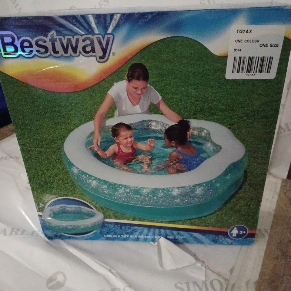 SPARKLE SHELL KIDDIE POOL  RRP £29.99