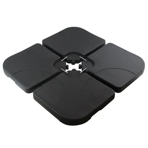 BOXED CAALIN INTERLOCKING PARASOL BASE FOR BANANA, ROME AND CANTILEVER PARASOL (1 BOX)