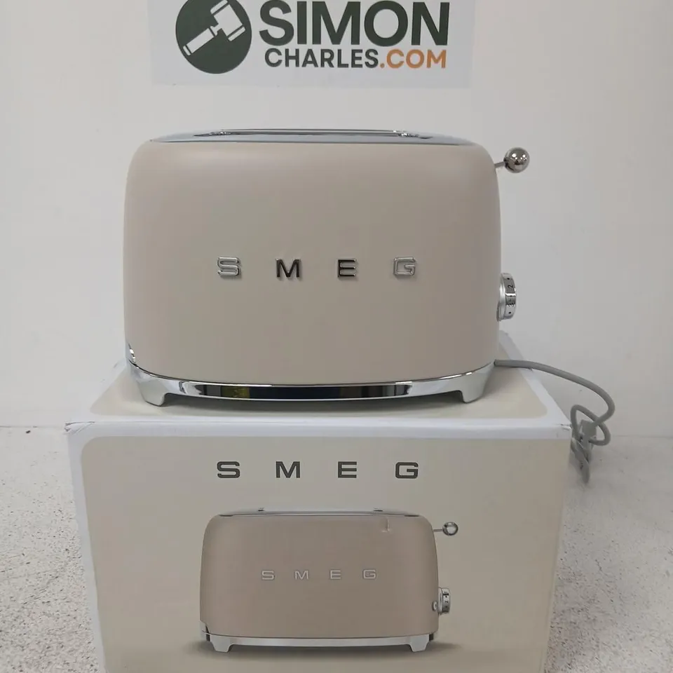 SMEG TSF01MLMUK 2-SLICE TOASTER – CREAM