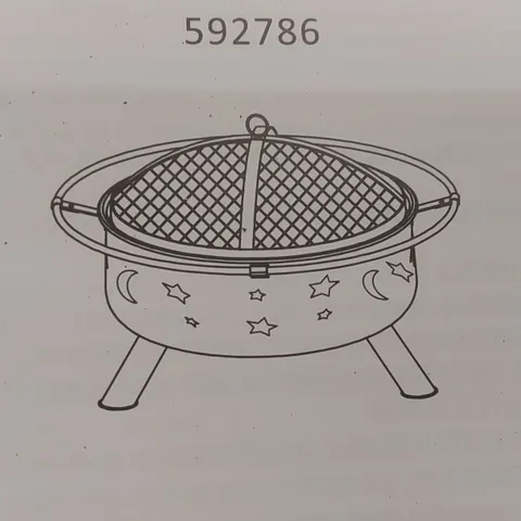 BOXED YAHEETECH FIREPIT