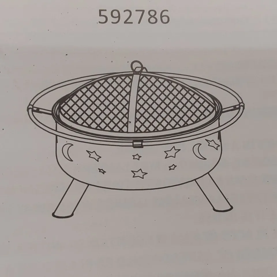 BOXED YAHEETECH FIREPIT