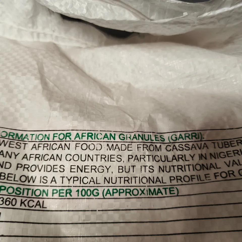 GARRI IJEBU GRANULES BULK BAG - COLLECTION ONLY