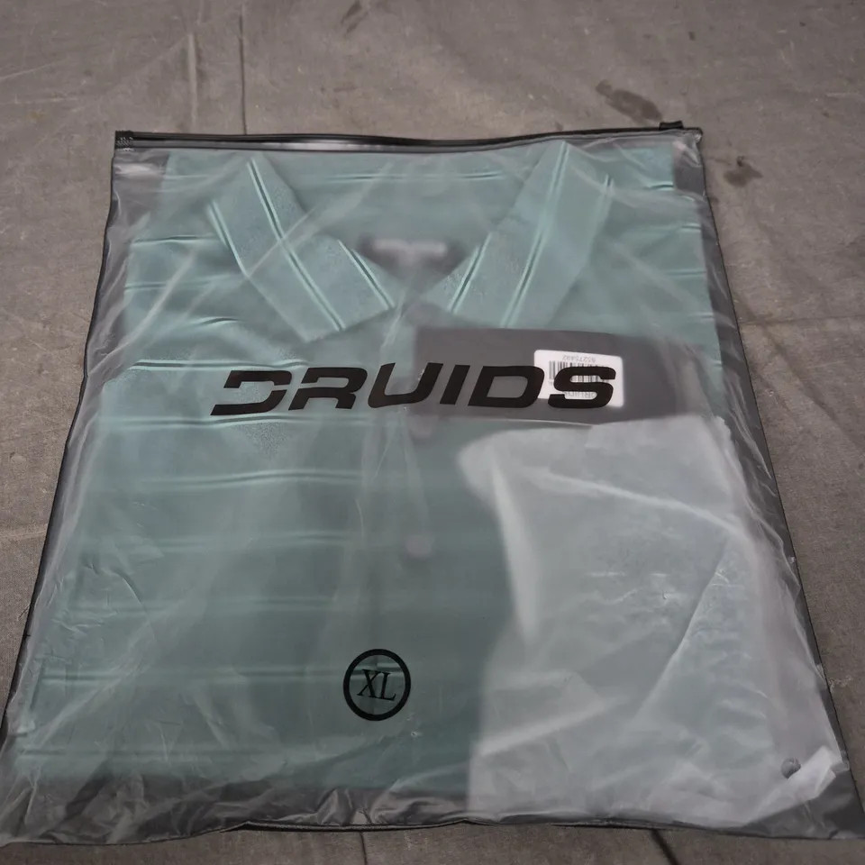 DRUIDS DECK POLO SHIRT – GREEN, XL