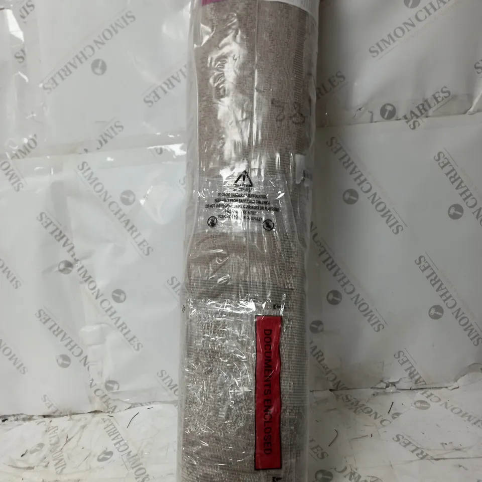 SEALED ORION GREY HOUSE RUG SIZE 80X150