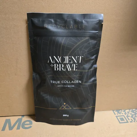 ANCIENT + BRAVE TRUE COLLAGEN POWDER – GRASS-FED BOVINE, 200 G