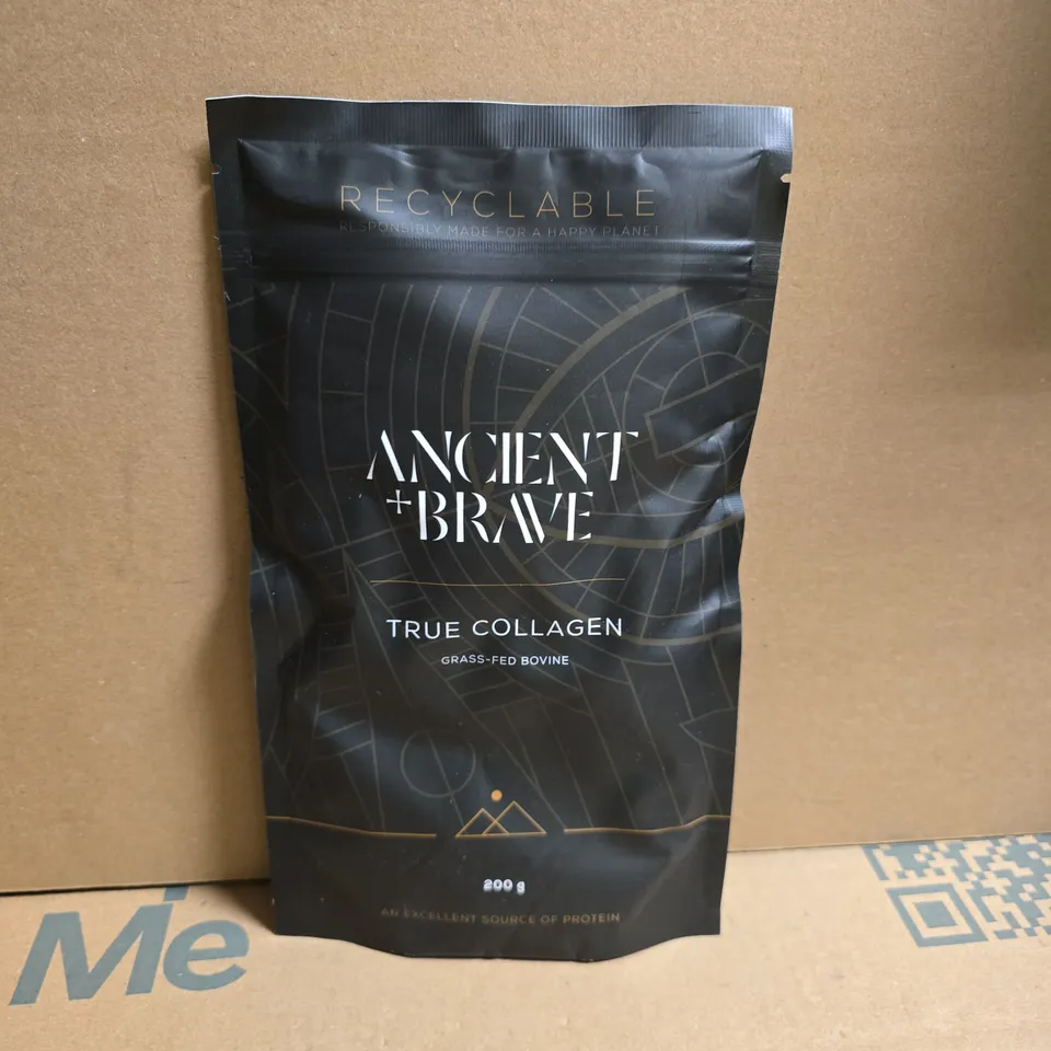 ANCIENT + BRAVE TRUE COLLAGEN POWDER – GRASS-FED BOVINE, 200 G