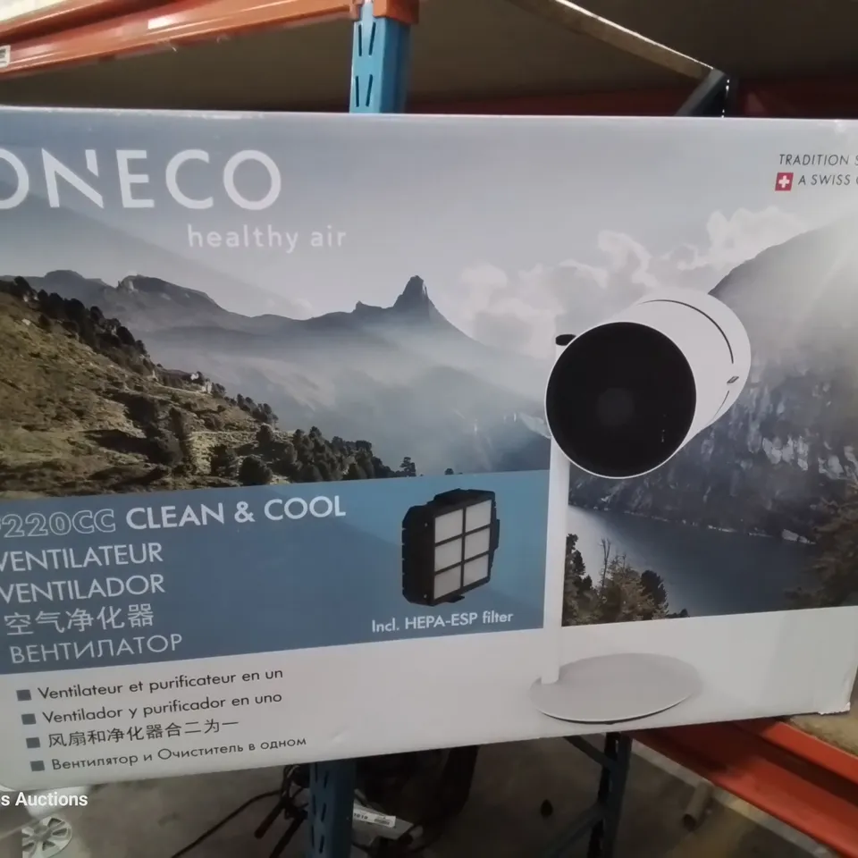 BOXED BONECO F220CC CLEAN & COOL VENTILATOR