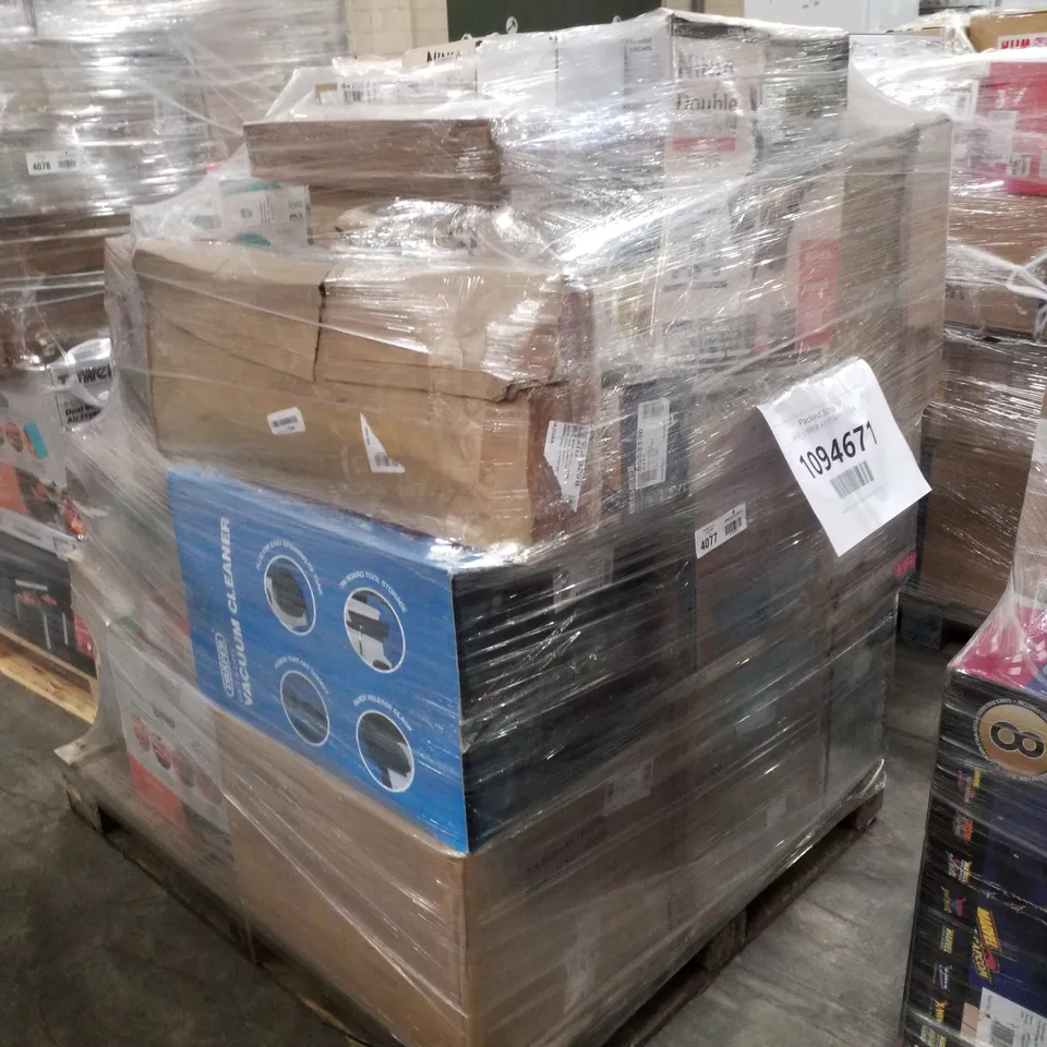 PALLET OF APPROXIMATELY 54 ASSORTED HOUSEHOLD & ELECTRICITY PRODUCTS INCLUDING 