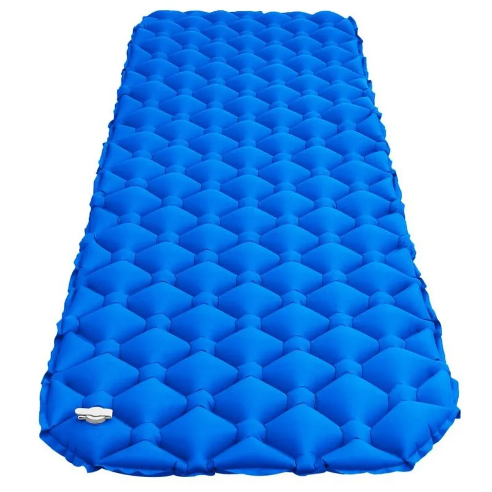 HEATON INFLATABLE 5CM AIR BED - BLUE