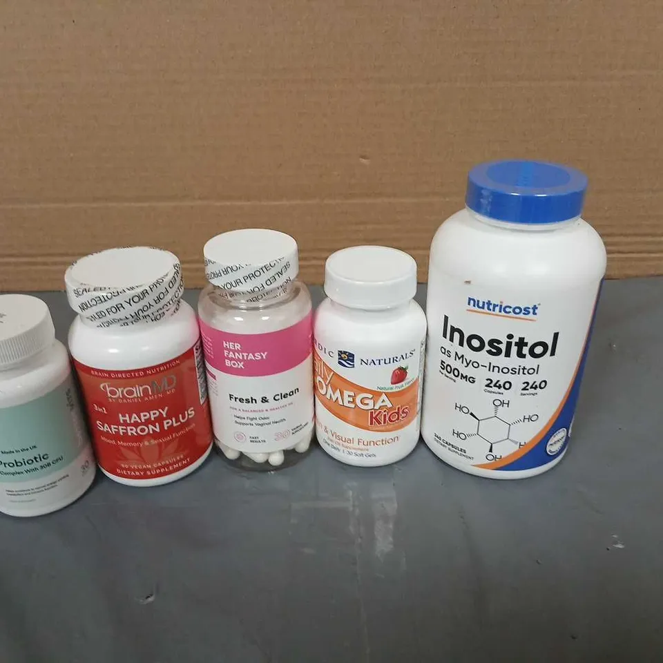 APPROXIMATELY 30 ASSORTED VITAMIN & DIETARY SUPPLEMENT BOTTLES – MULTI-BRAND LOT