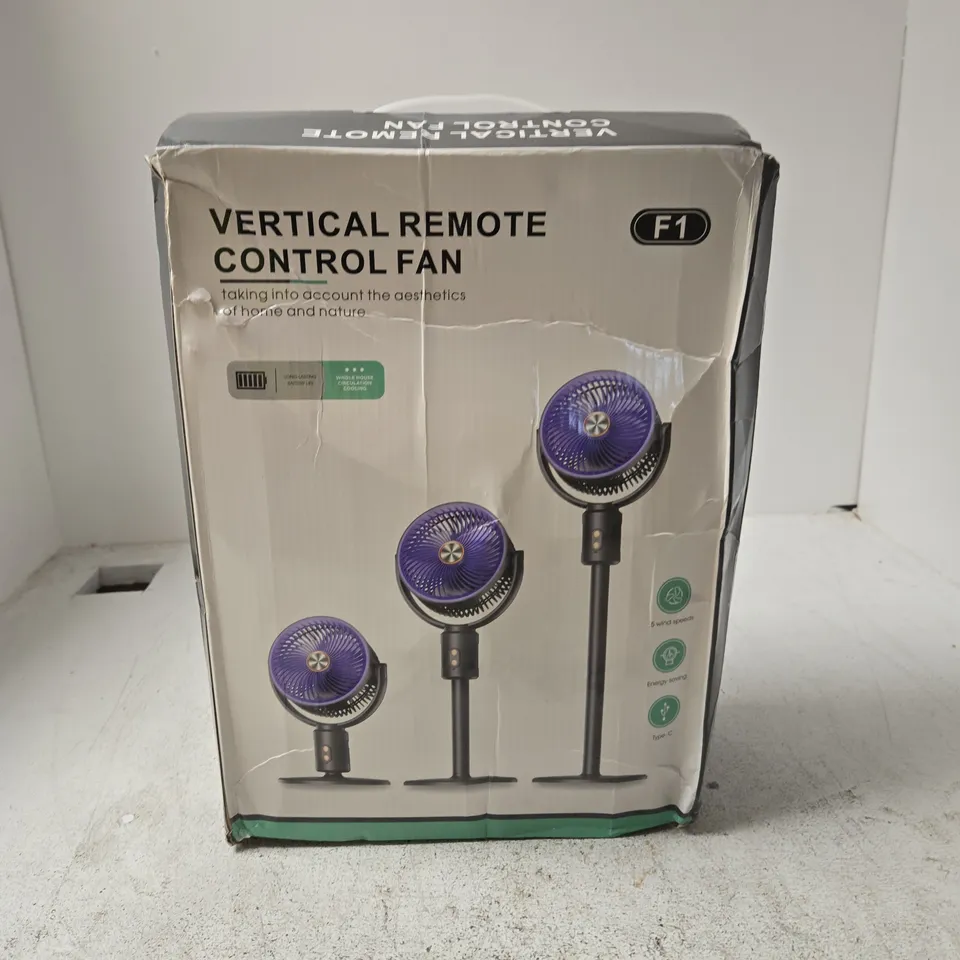 VERTICAL REMOTE CONTROL FAN