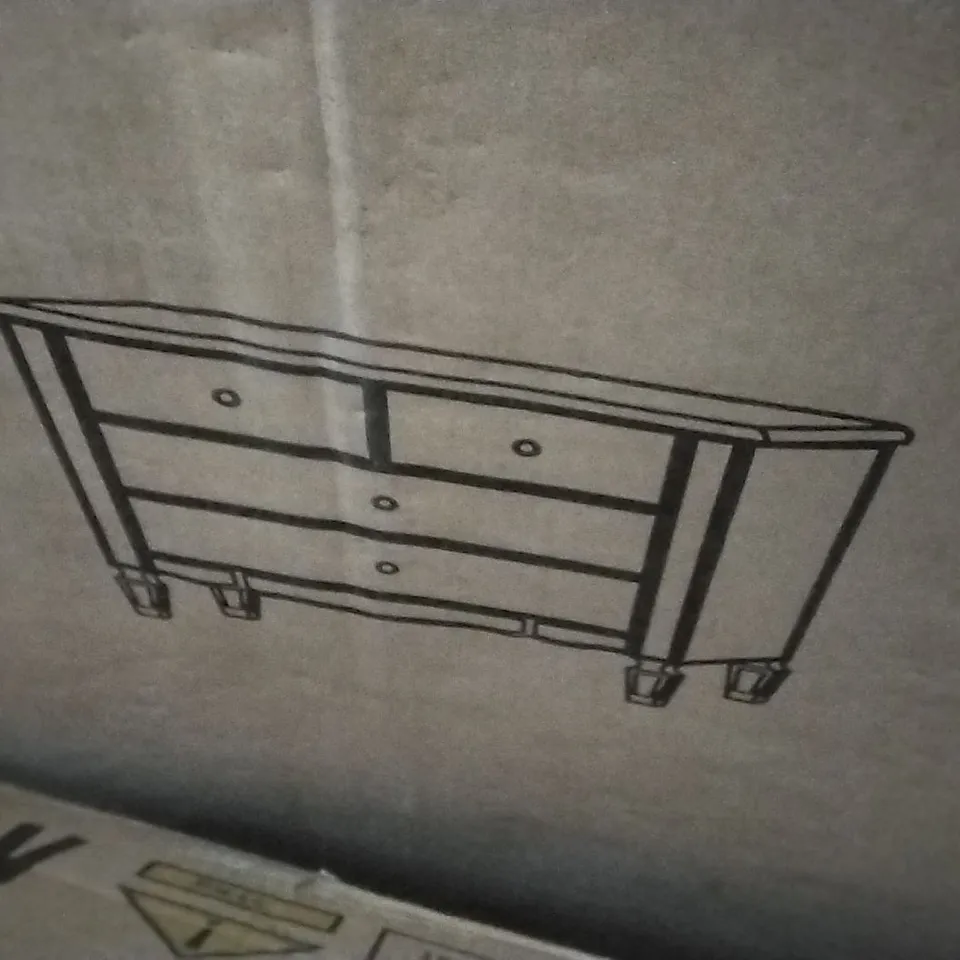 BOXED MIRAGE WIDE 2+2 MIRRORED CHEST (1 BOX)