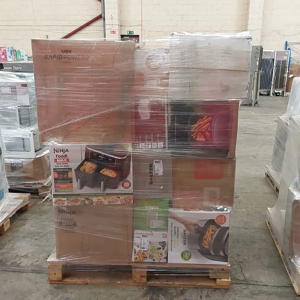 PALLET OF APPROXIMATELY 33 UNPROCESSED RAW RETURN HOUSEHOLD AND ELECTRICAL GOODS TO INCLUDE;