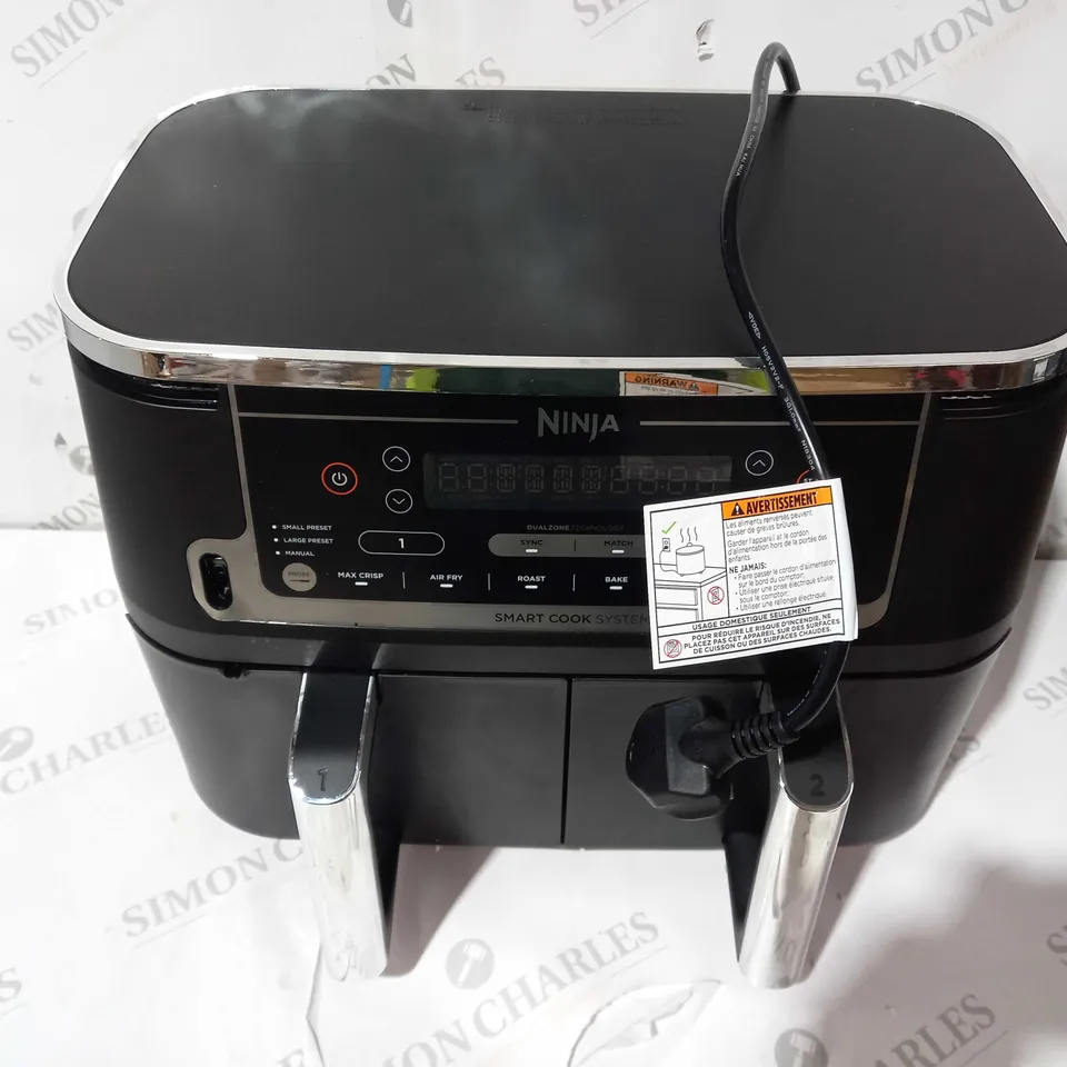 NINJA FOODI MAX 9.5L DUAL ZONE AIRFRYER AF451UK