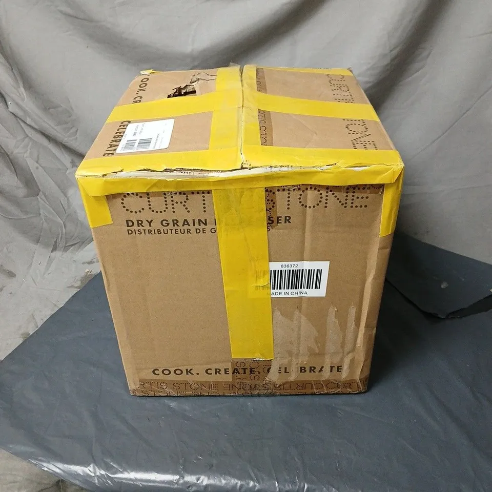 CURTIS STONE DRY GRAIN DISPENSER BOXED