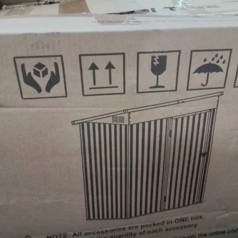 BOXED 3×5' STORAGE SHED