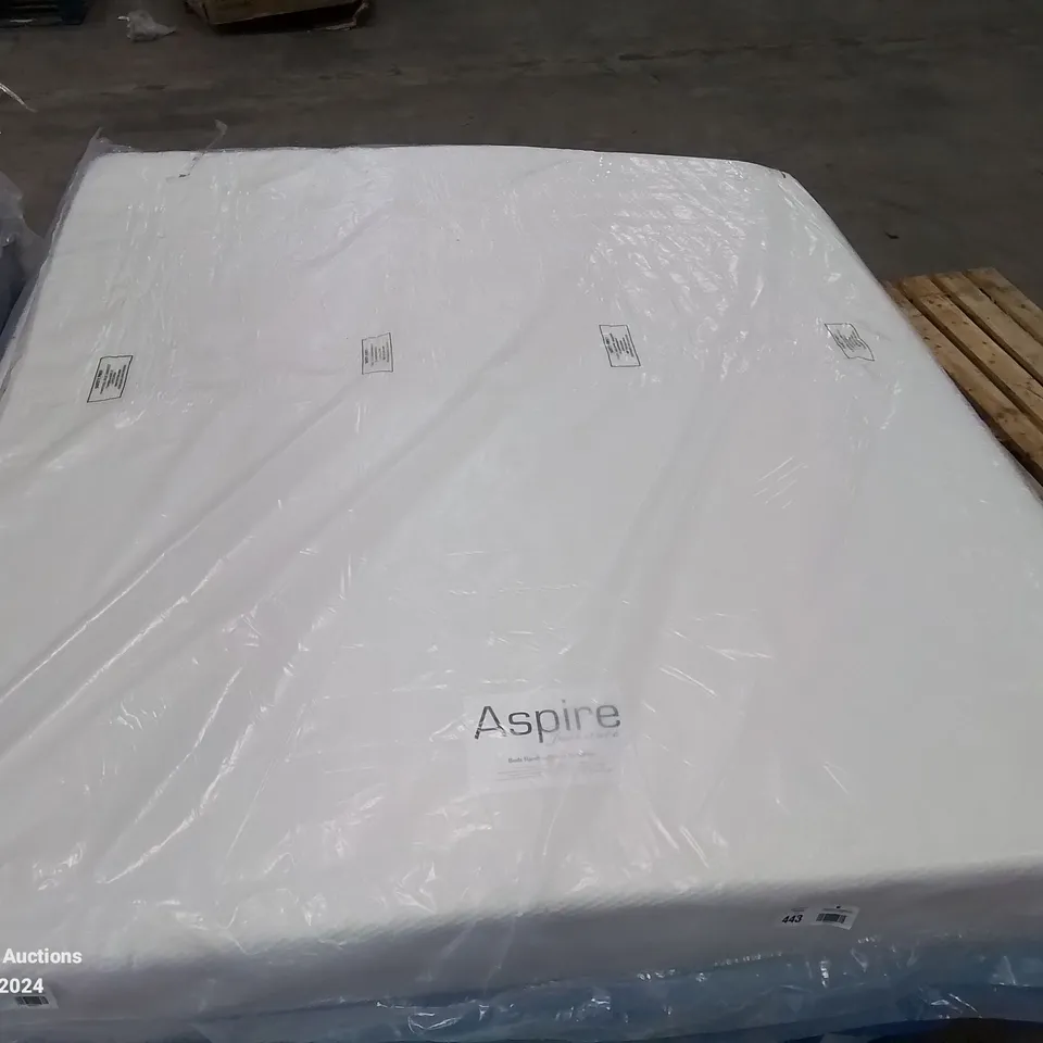 BAGGED SUPER KINGSIZE ASPIRE 7 ZONE COOL GEL COMFORT MEMORY FOAM MATTRESS 