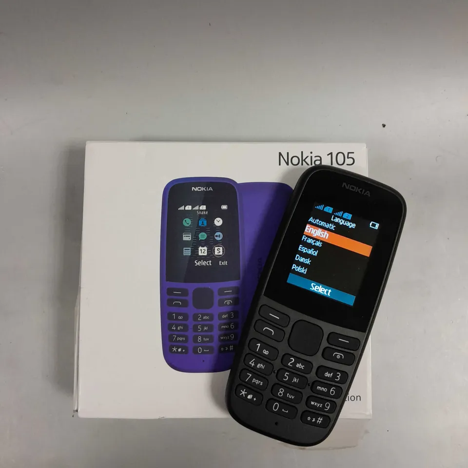 BOXED NOKIA 105 MOBILE PHONE 