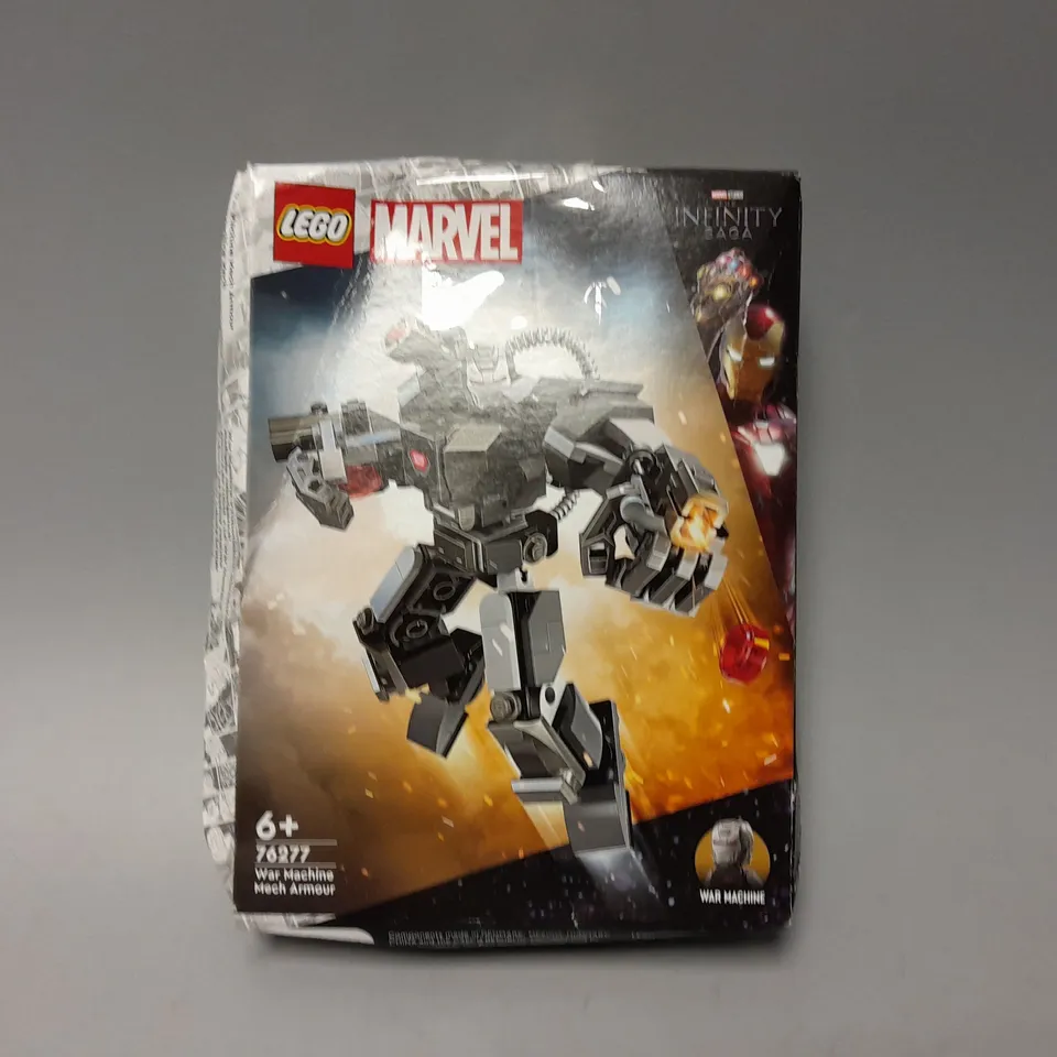 BOXED LEGO MARVEL  76277 WAR MACHINE MECH ARMOUR BUILDING TOY SET