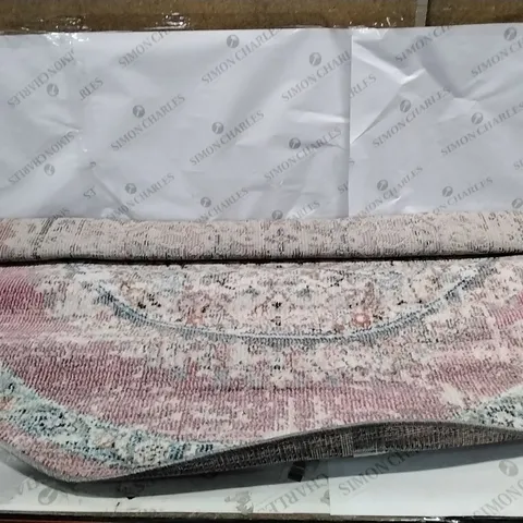 BRAND NEW PACO HOME PINK TORRES RUG SIZE 160CM X 160CM