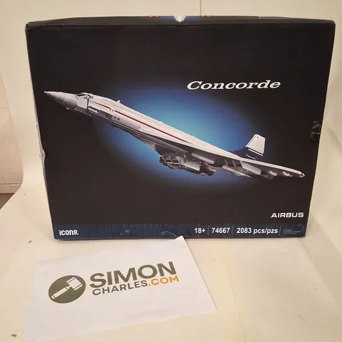 BOXED ICONS CONCORDE MODEL PLANE