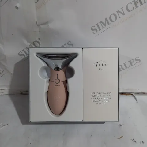 BOXED TILI PRO LED ANTI-AGEING HOT & COLD FACIAL TONING DEVICE